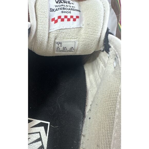 Vans Chukka Low Sidestripe Rasta Turtledove Size 7 Men 8.5 Women’s skater - Picture 4 of 9